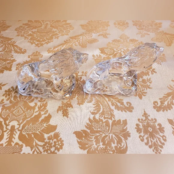 Wonders of the Wild, Lead crystal, 2 lions - Picture 3 of 6